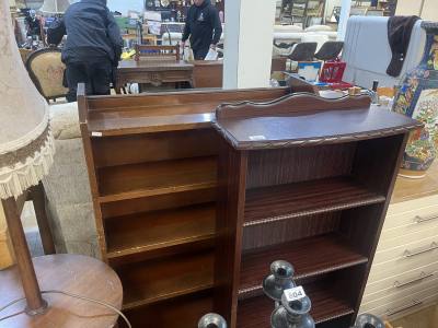 2 X BOOKCASES