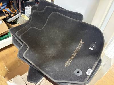 SET OF CAR MATS 