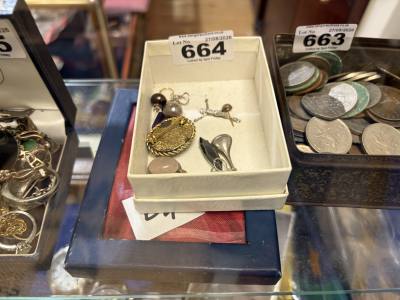 POCKET WATCH + JEWELLERY