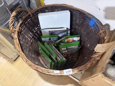 BASKET + XBOX ONE + GAMES