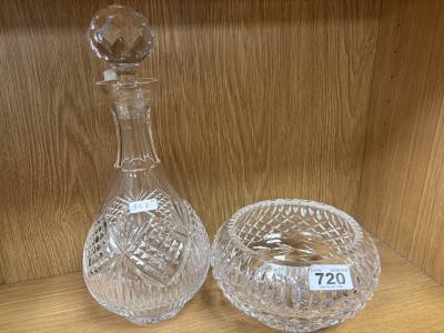 TYRONE BOWL + DECANTER