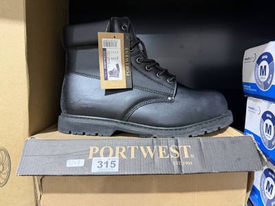 (SIZE 13) STEEL TOE BOOTS