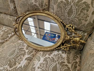 GILT WALL MIRROR