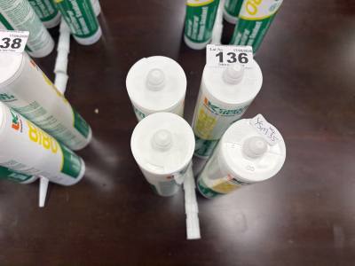 4 X TUBES OF NEUTRAL SILICONE STRUCTURAL SEALANT