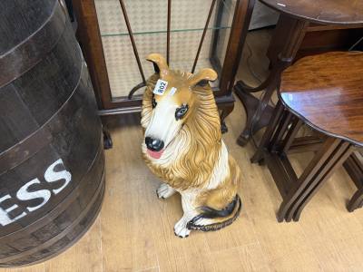 LARGE COLLIE ORNAMENT 