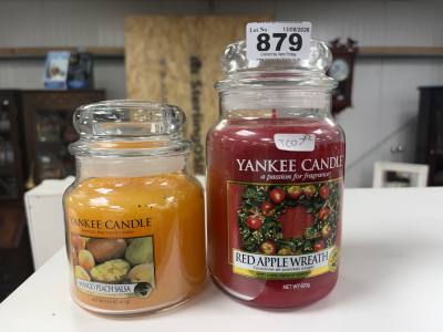 2 X YANKEE CANDLES