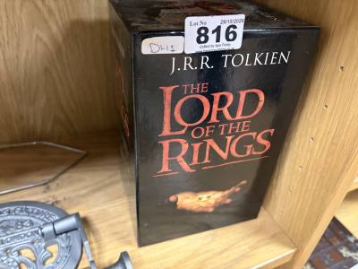 COLLECTION OF LORD OF THE RINGS BOOKS