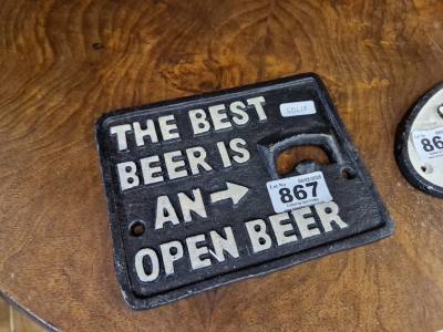 OPEN BEER SIGN