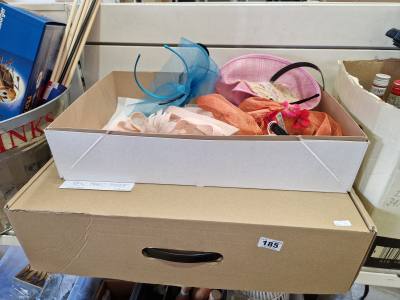 2 X BOXES OF NEW HATS