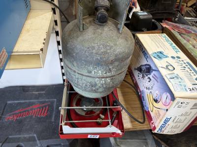 TILLEY CAMPING STOVE + BOTTLE