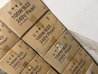 4 X BOXES OF BULBS