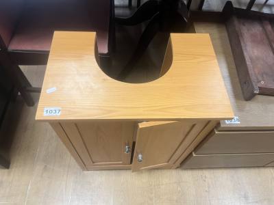 PINE SINK CABINET