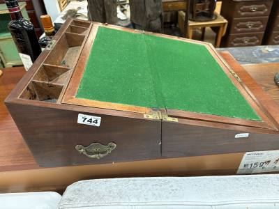 ANTIQUE WOODEN WRITING SLOPE