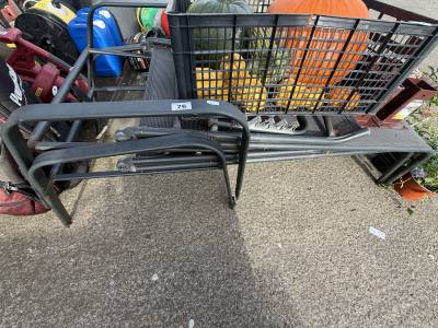 PAIR OF SUNLOUNGERS 