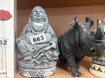 RHINO ORNAMENT + OTHER