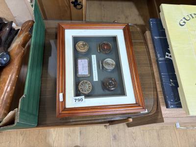 FRAMED FISHING REELS