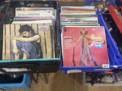2 X BOXES OF RECORDS