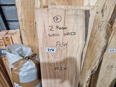 2 X PIECES OF DRIED ASH