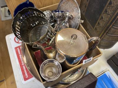 LOT OF SILVER PLATE