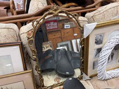 GILT FRAMED MIRROR