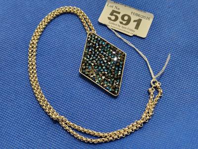 SILVER CHAIN + PENDANT