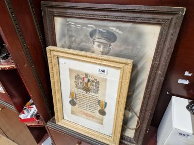 L/CPL JAMES HOLLAND ROYAL RIFLE CORPS WW1 TRIO PLAQUE + PHOTO