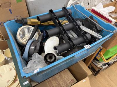 BOX OF MARINE ITEMS