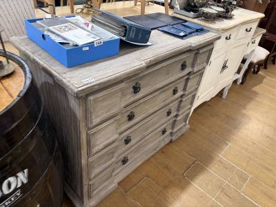 MODERN GREY DRAWER CHEST 