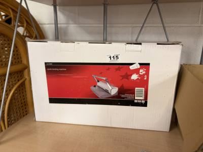 COMB BINDING MACHINE