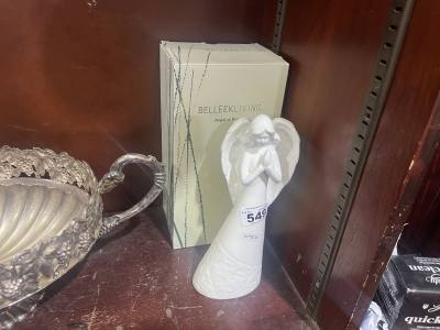 BELLEEK LIVING ANGEL + BOX