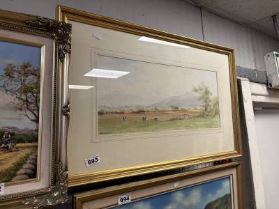 HAMILTON SLOAN BALLYNAHINCH WATERCOLOUR