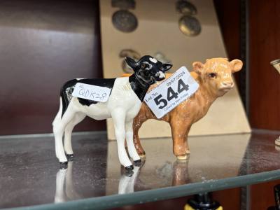 2 X BESWICK COWS