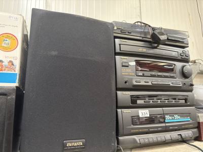 AIWA MUSIC SYSTEM+ SPEAKERS