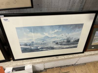 R.B HIGGINS SIGNED LTD PRINT