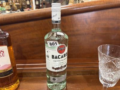 1 LITRE BOTTLE OF BACARDI