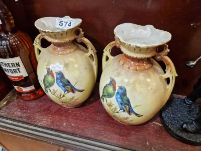PAIR OF VASES
