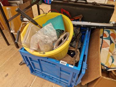 2 X BOXES OF TOOLS