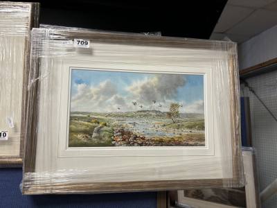 RB HIGGINS WATERCOLOUR