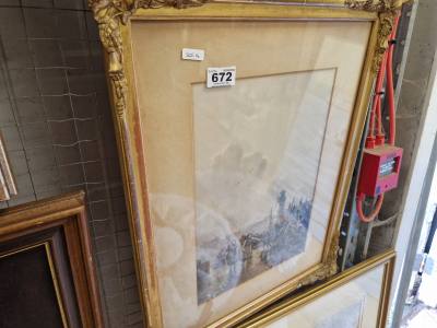 GEORGE HAMILTON CONSTANTINE WATERCOLOUR