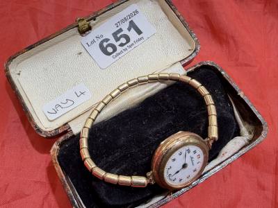 ROLLED GOLD LADIES WATCH