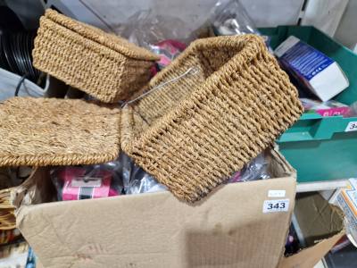 BOX OF AUDIO EAR MUFFS ETC