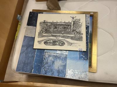 PAINTING + 2 X PRINTS