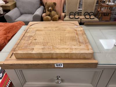 2 X CHOPPING BOARDS