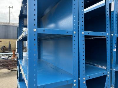 METAL DOUBLE SHELF BAY