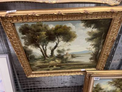 SIGNED OIL ON CANVAS