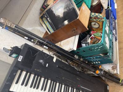 LOT OF FISHING RODS