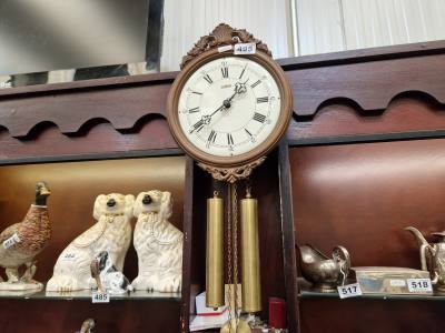 VINTAGE WEHRIE WALL CLOCK