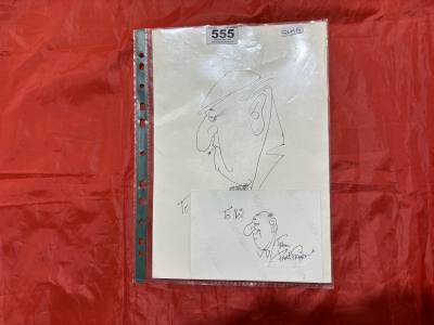SIGNED ROWEL FRIERS SKETCH