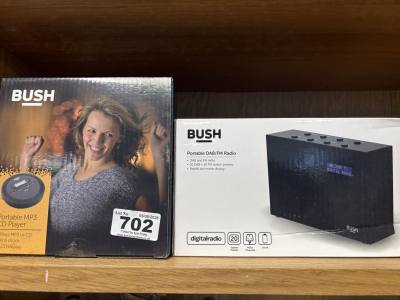 BUSH MP3 CD PLAYER + RADIO