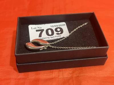 SILVER CHAIN + PENDANT